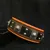 Bestia Custom Dog Gear - Le collier Eros Noir et Orange Bestia Custom Dog Gear - Le collier Eros Noir et Orange
