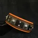 Eros Halsband in Schwarz / Orange