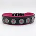 Bijou Halsband in schwarz/pink