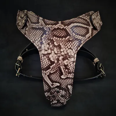 Bestia Custom Dog Gear - Harnais Noir Rock Python Bestia Custom Dog Gear - Harnais Noir Rock Python