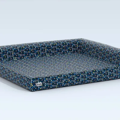 French Bandit - Le panier chien Night Blue