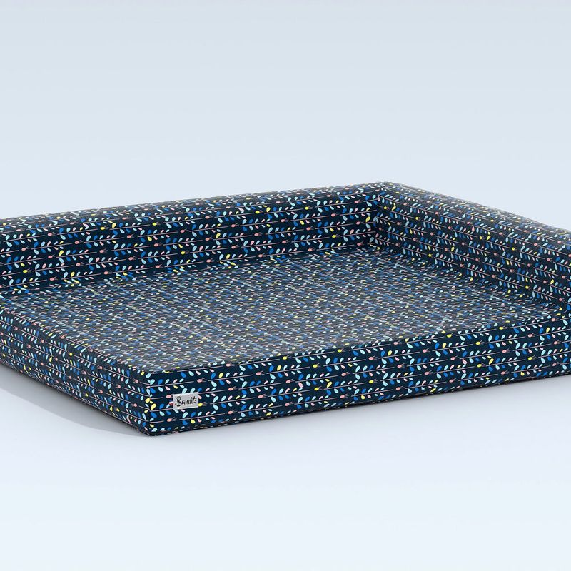 French Bandit - Le panier chien Night Blue