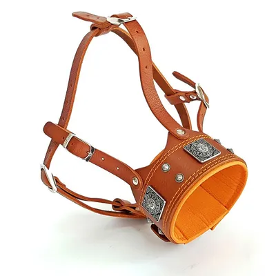 Bestia Custom Dog Gear - La muselière Eros Marron Bestia Custom Dog Gear - La muselière Eros Marron