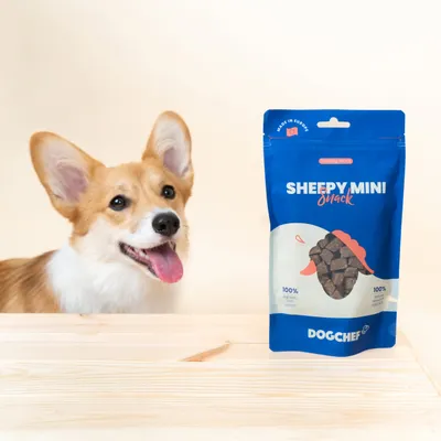 Dog Chef Sheepy Mini Friandises 100% Agneau pour Petit Chien Dog Chef Sheepy Mini Friandises 100% Agneau pour Petit Chien