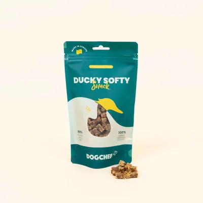 Dog Chef Ducky Softy – Leckerli mit Ente für Hunde – Hypoallergen