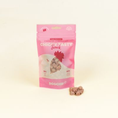 Dog Chef Chicky Tasty - Friandises au Poulet pour Chien 1 article