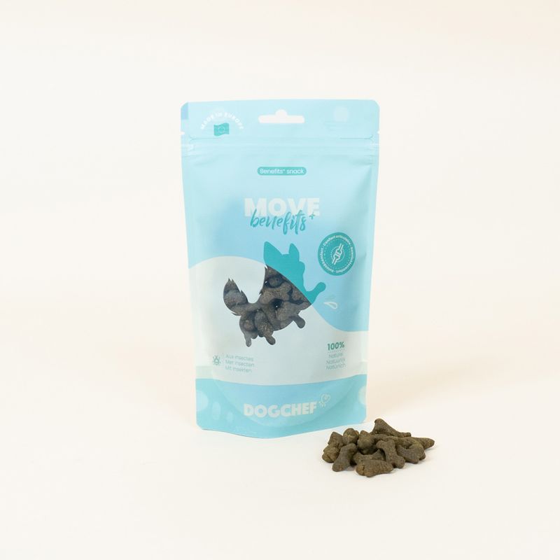 Dog Chef Move - Friandises aux Insectes pour Chien - Os et Articulations