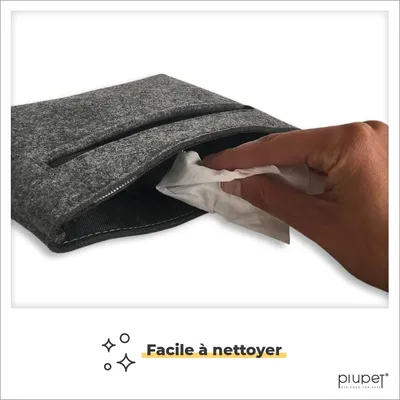 PiuPet® Sac à Friandises Chien I 3 Compartiments I Fermeture Magnétique