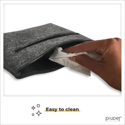 PiuPet® Sac à Friandises Chien I 3 Compartiments I Fermeture Magnétique