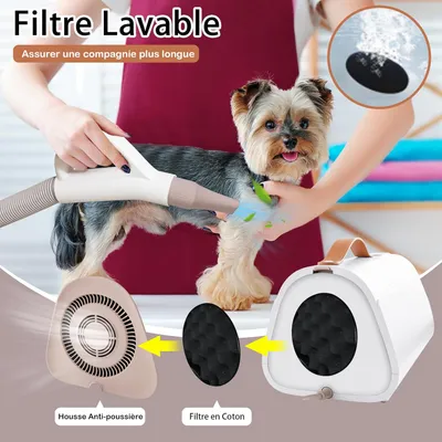 GIANTEX Pulseur pour Chiens - Température et Vitesse Réglables