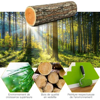 GIANTEX Barriere Modulable pour Animaux Domestiques - Haut Arqué, Pliable