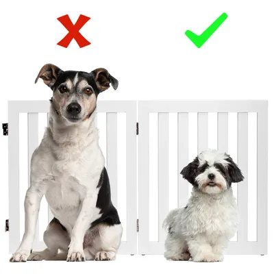 GIANTEX 60cm Klappbares Absperrgitter Für Kinder Und Hunde GIANTEX 60cm Klappbares Absperrgitter Für Kinder Und Hunde