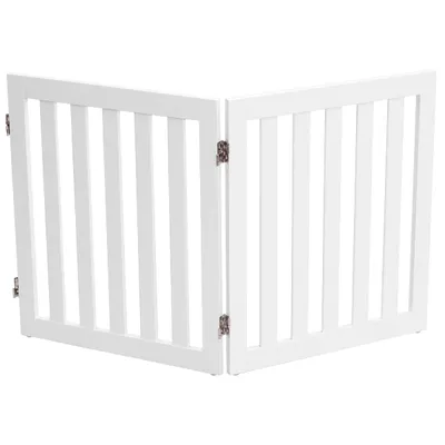 GIANTEX 60cm Klappbares Absperrgitter Für Kinder Und Hunde GIANTEX 60cm Klappbares Absperrgitter Für Kinder Und Hunde