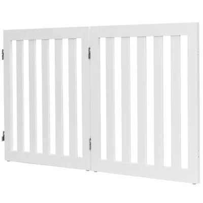 GIANTEX 60cm Klappbares Absperrgitter Für Kinder Und Hunde GIANTEX 60cm Klappbares Absperrgitter Für Kinder Und Hunde