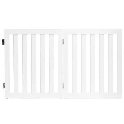GIANTEX 60cm Klappbares Absperrgitter Für Kinder Und Hunde GIANTEX 60cm Klappbares Absperrgitter Für Kinder Und Hunde