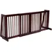 GIANTEX 3-Teiliges Kieferholz Absperrgitter 203x56cm Braun Für Kinder Tiere