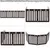 GIANTEX Faltbares Haustierschutzgitter 3/4-teilig Ohne Bohren GIANTEX Faltbares Haustierschutzgitter 3/4-teilig Ohne Bohren