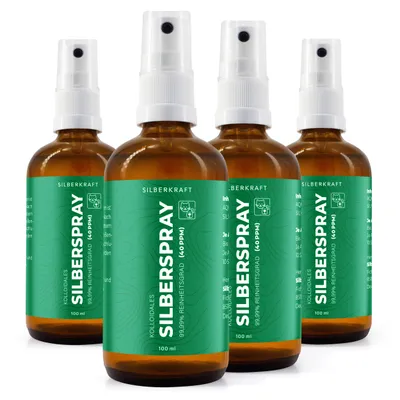Silberkraft Kolloidales Silberspray – Pflegespray für Fell und Haut