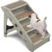 GIANTEX Klappbare 4-Stufen Tiertreppe Für Auto Bett Bis 60 Kg Belastbar