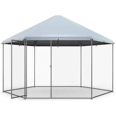 GIANTEX Cage Hexagonale pour Volaille - Housse étanche - pour l’extérieur