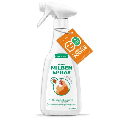 SILBERKRAFT Spray anti-acariens pour poules