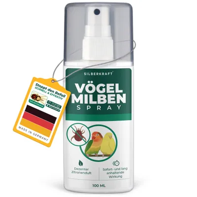 SILBERKRAFT Spray anti-acariens pour oiseaux