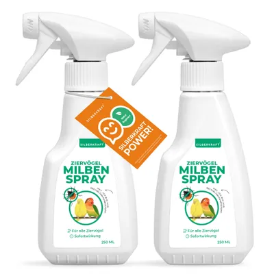 SILBERKRAFT Spray anti-acariens pour oiseaux SILBERKRAFT Spray anti-acariens pour oiseaux