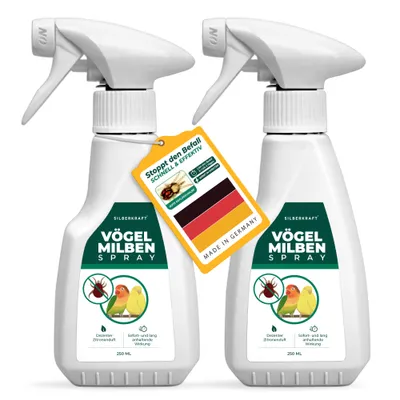 SILBERKRAFT Spray anti-acariens pour oiseaux