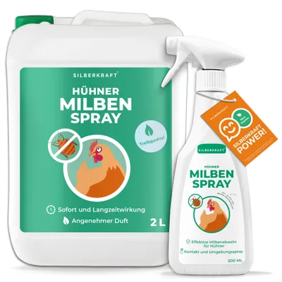 SILBERKRAFT Spray anti-acariens pour poules SILBERKRAFT Spray anti-acariens pour poules