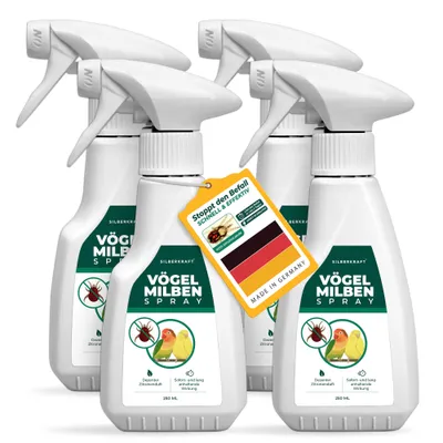 SILBERKRAFT Spray anti-acariens pour oiseaux SILBERKRAFT Spray anti-acariens pour oiseaux
