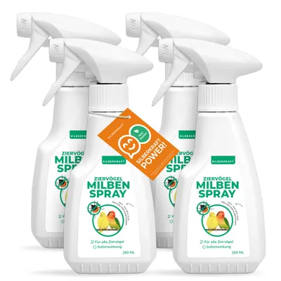 SILBERKRAFT Spray anti-acariens pour oiseaux