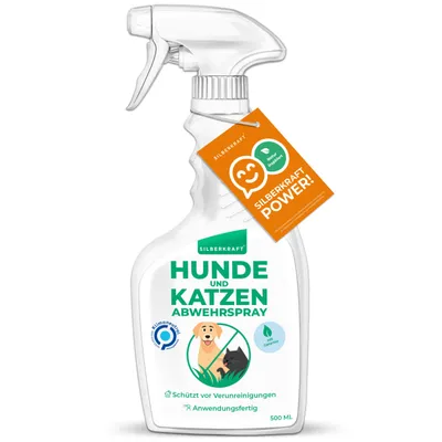 SILBERKRAFT Spray répulsif pour chiens et chats