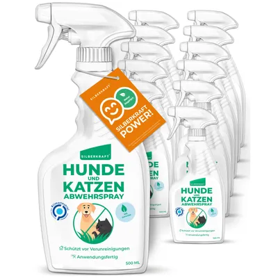 SILBERKRAFT Spray répulsif pour chiens et chats