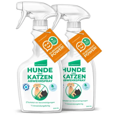SILBERKRAFT Spray répulsif pour chiens et chats