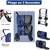 GIANTEX Poussette 2 Étages pour Chien Chat Détachable et Pliable GIANTEX Poussette 2 Étages pour Chien Chat Détachable et Pliable