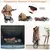 GIANTEX Faltbarer Haustierbuggy Mit Verdeck Für Kleine Und Mittlere Tiere GIANTEX Faltbarer Haustierbuggy Mit Verdeck Für Kleine Und Mittlere Tiere