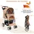 GIANTEX Poussette Pliable pour Chien et Chat