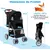 GIANTEX Poussette Pliable pour Chien et Chat