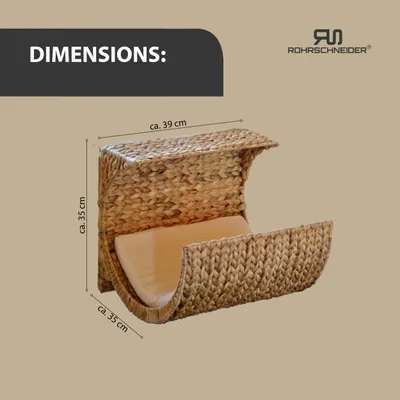Rohrschneider Lit radiateur en jacinthe d'eau