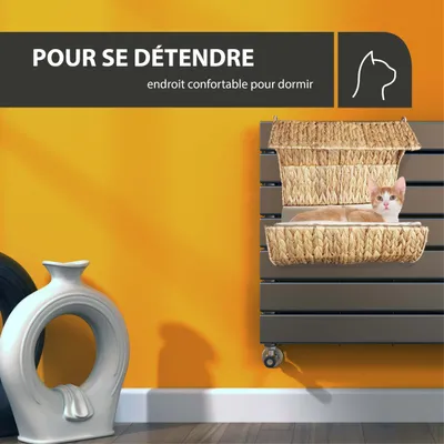 Rohrschneider Lit radiateur en jacinthe d'eau