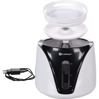 Distributeur d'Eau Automatique pour Animaux 2 L Abreuvoir /Gris