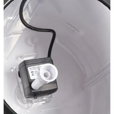 Distributeur d'Eau Automatique pour Animaux 2 L Abreuvoir /Gris