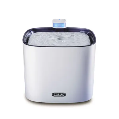 zolux - Fontaine à eau Silencieuse Iguazu 3 Litres Pour Chats Et Petits Chi