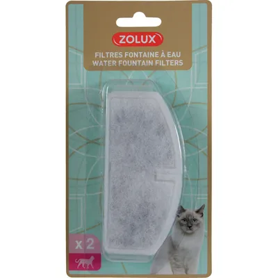 Filtres de rechange pour la fontaine Zolux 2 litres