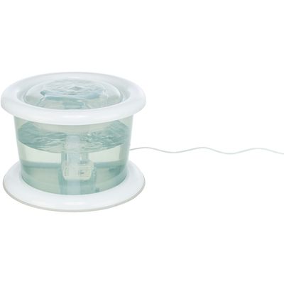 Fontaine 3 Litres transparente, pour chat et chien