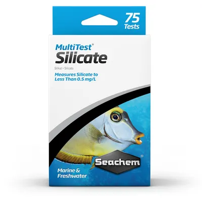 SEACHEM MultiTest Silicate 75 Tests SEACHEM MultiTest Silicate 75 Tests