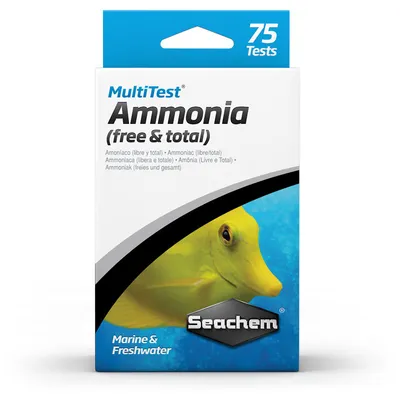 SEACHEM MultiTest Ammonia 75 Tests SEACHEM MultiTest Ammonia 75 Tests