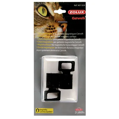2 Clefs magnétique pour chatière CATWALK 2 Clefs magnétique pour chatière CATWALK