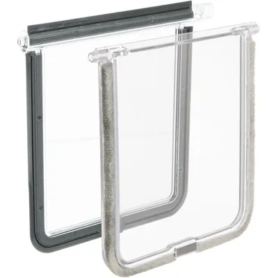 Trappe de rechange 14.5 x 15.5 cm pour chatière Trixie