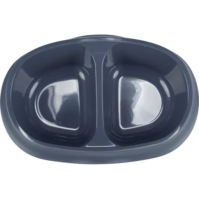 Trixie - Gamelle double 2 x 250 ml pour petit chiens et chats.